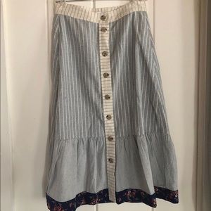 Madewell X The New Denim Project Skirt Size 2